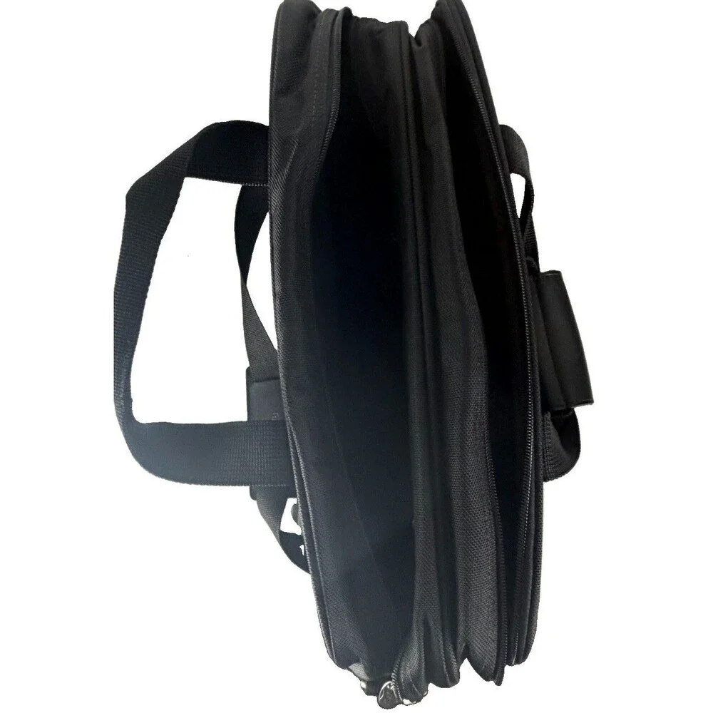 Dakota Black Laptop Briefcase Messenger Travel Carry On Business Shoulder Bag